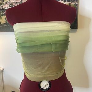 Mantero VIII long scarves gradation color